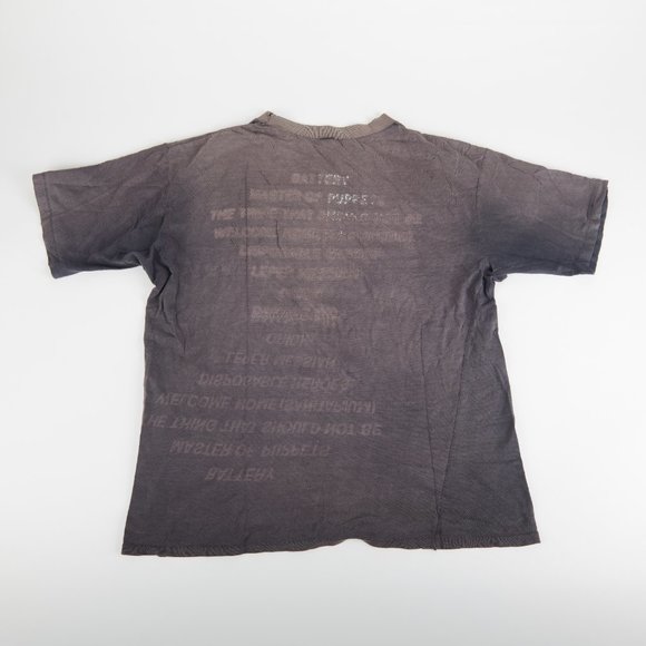 Metallica Master of Puppets Original Vintage Shredded T-Shirt Metal Tee Size L - Picture 8 of 9